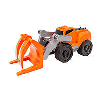 Детская автомодель Погрузчик ТехноК 8577TXK с манипулятором (Оранжевый) от IMDI