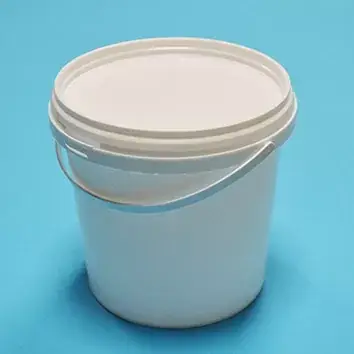 16 шт 1.0 л Відро біле (герметичні, з контрольною пломбою) упаковка