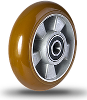 Алюмінієві колеса для великих навантажень протектор поліуретан Ergoform AU-серія, фото 1