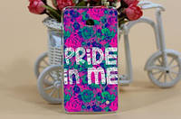 Чехол бампер из силикона для Nokia Lumia 630 / 635 с картинкой Pride in me