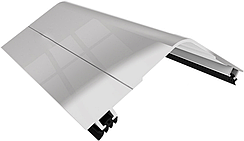 Алюминиевый коньковый профиль АПК