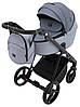 Коляска 2 в 1 Adamex Blanc Tip PS-138/C, фото 2