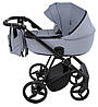 Коляска 2 в 1 Adamex Blanc Tip PS-138/C, фото 3