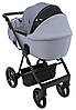 Коляска 2 в 1 Adamex Blanc Tip PS-138/C, фото 5