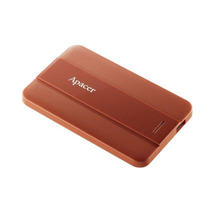 Зовнішній жорсткий диск HDD 2.5" USB 1 TB Apacer AC237 Red (AP1TBAC237R-1), фото 2