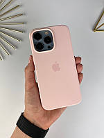 Силиконовый чехол ТОП качества (AAA) для iPhone 13 Pro Pink