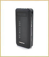 Павербанк, повербанк, блістер, 20000мАг, 2 ЮСБ, чорний, пауербанк, Powerbank