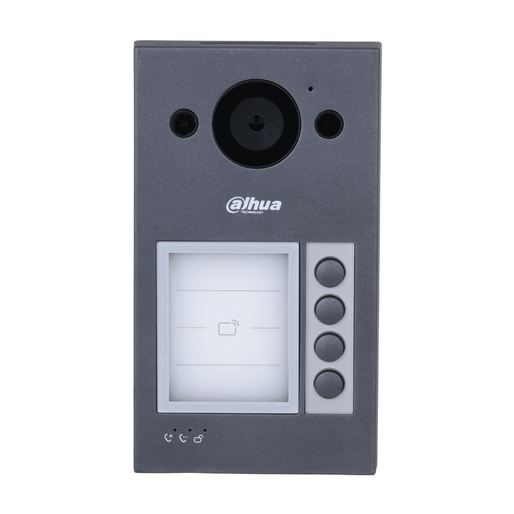 Ip-панель виклику з Wi-Fi Dahua DHI-VTO3311Q-WP на 4 абонента