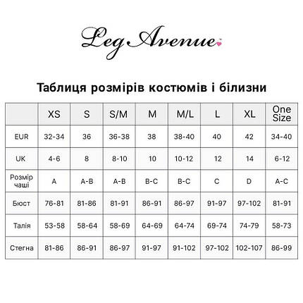 Костюм школярки Leg Avenue Miss Prep School S/M, топ, спідниця, краватка, бантики, фото 3