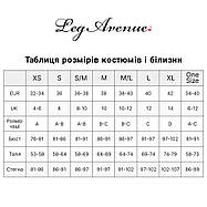 Панчохи-сітка Leg Avenue Nylon Fishnet Thigh Highs One size, Red, дрібна сітка, фото 3