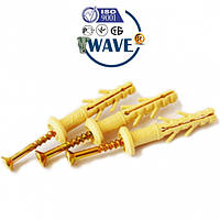 Дюбель швидкого монтажу 6х40 гриб з ударним шурупом 3,5х40 уп. 100 шт