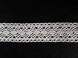 В'язане мереживо 4 см біле "кірі" (1 паковання=92 м), фото 3