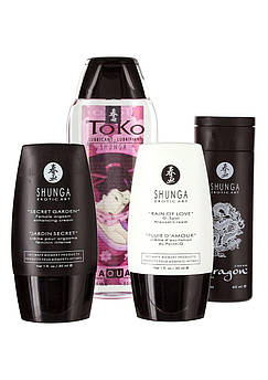 Подарунковий набір Shunga NAUGHTY Cosmetic Kit: мастило та стимулювальні засоби для нього та для нього gigante.com.ua