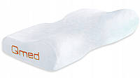 Подушка ортопедическая Qmed Premium Pillow Бежевый 35 x 60 см с двойным контуром