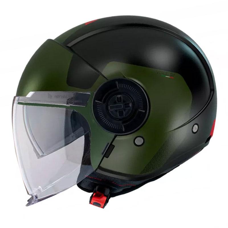 Мотошолом MT VIALE SV S Beta A6 Matt Green XS