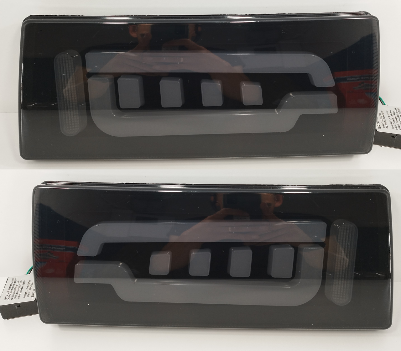 Ліхтар задній LED (к-т лев + правий) ВАЗ 2107 FLAGMUS Чехія