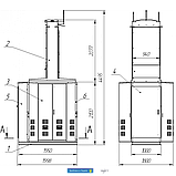 КТПВ 40/6(10)/0,4-У1 Комплектна трансформаторна підстанція з повітряним вводом, фото 3