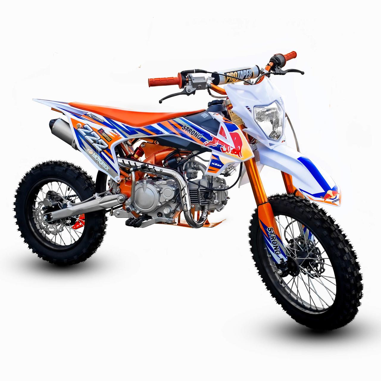 Питбайк PRB-XTM 140cc (STRONG) жовтогарячий