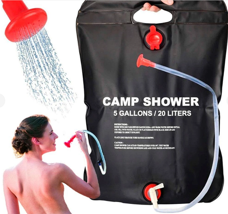 Похідний душ Camp Shower 20 л. туристичний переносний душ для дачі, фото 1