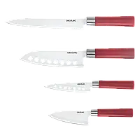 Кухонные ножи CECOTEC 4 Santoku Ceramic-Coated Kit