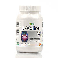 Валін 450мг L-Valine Biotrex 600 veg.capsules при фізичному та стресовому навантаженні