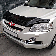 Дефлектор капота, мухобійка Chevrolet Captiva 2006-2011 (EuroCap)