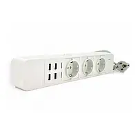 Сетевой фильтр Voltronic WiFi, 3 розетки, 4 USB, 2 м, White (ТВ-Т09/17464)