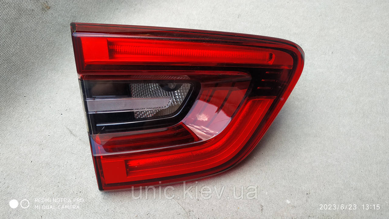 Ліхтар задній лівий внутрішній Рено Каджар б/в