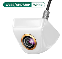 Спеціальна задня GreenYi камера HD нічного бачення для штатних магнітол з перехідником White-CVBS-AHD720P