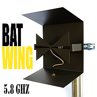 FPV антена батінг 5.8 ГГц 12 дБ 30° WavLink Batwing 5.8GHz SMA, для квадрокоптерів і авіамоделей