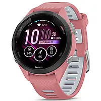 Спортивные часы GARMIN Forerunner 265S Black Bezel with Light Pink Case and Light Pink/Whitestone Si