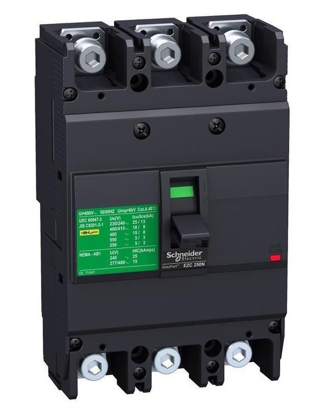 Schneider Electric Автоматичний вимикач 3p 225A EZC250N3225