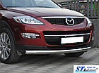 Кенгурник одинарний вус на Mazda CX-7 (c 2007-) Мазда 7, фото 3