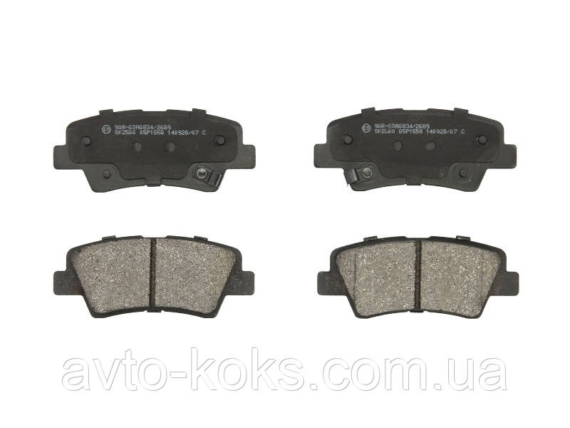 LPR 05P1558 Гальмівні колодки задні KIA Opirus Soul Hyundai Sonata Ssangyong Korando