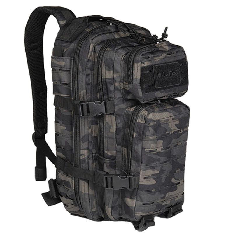 Рюкзак тактичний Mil-Tec Assault Pack Laser Cut 20 л Dark Camo 14002680
