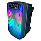 Портативна акустична система + мікрофон Winso OTY808-8"x1 дюйми 10 W Bluetooth колонка з RGB + Пульт AGR, фото 5