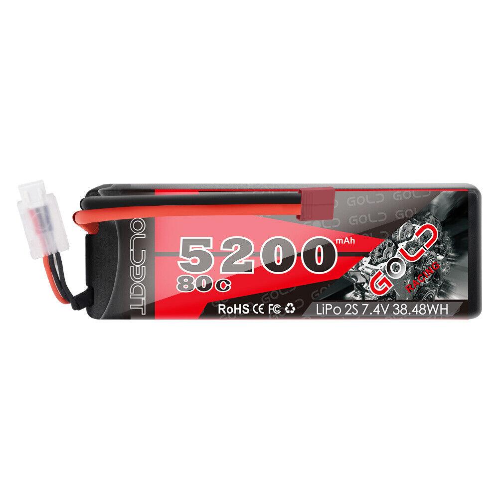 Акумулятор GOLDBAT 7.4 V 5200 mAh Li-Po 2S 80C