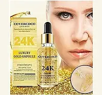 Сироватка для обличчя Luxury 24K Gold Ampoule Covercoco London