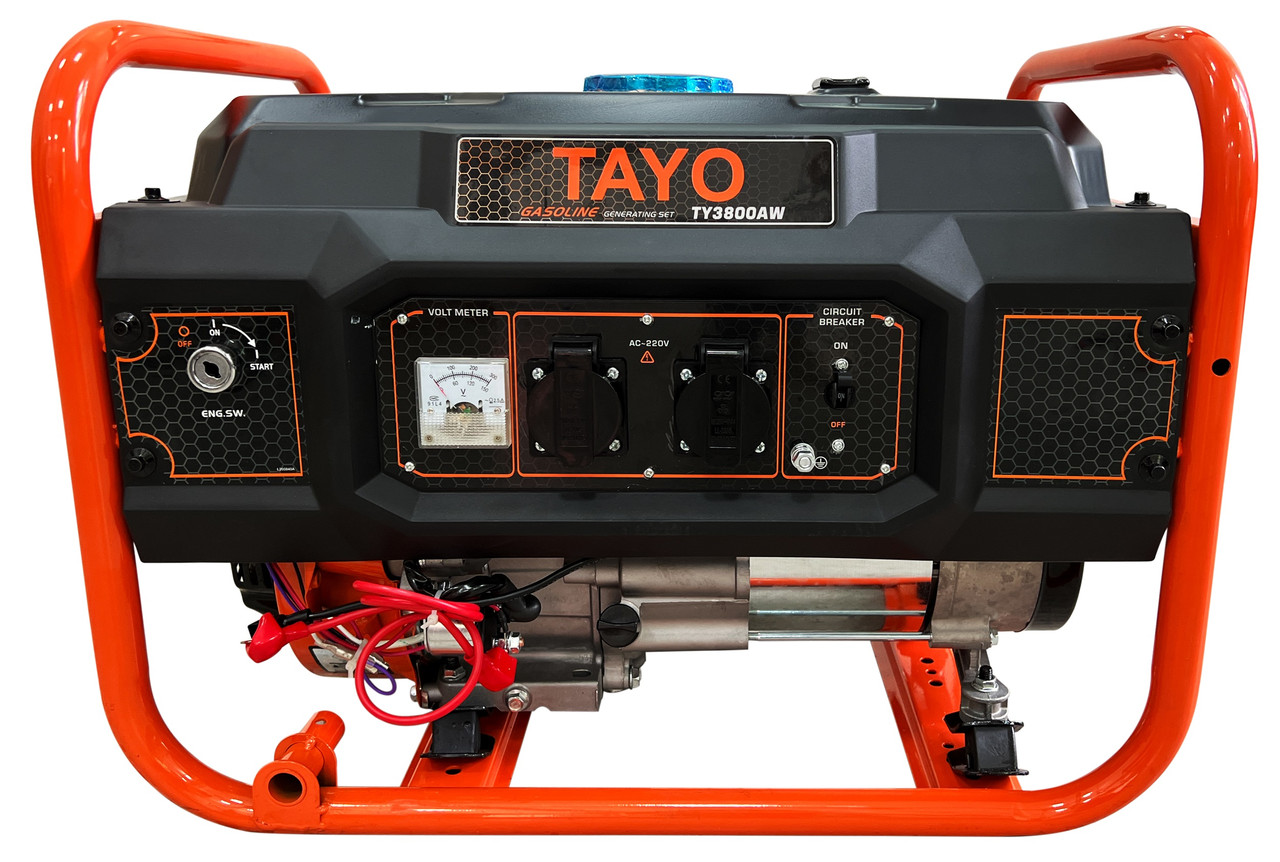 Генератор бензиновий Tayo TY3800AW 3 Kw Orange