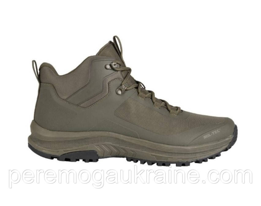 Черевики Mil-Tec Assault Mid тактичні Олива 12819401-44
