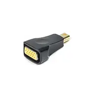 Перехідник Cablexpert A-mDPM-VGAF-01 mini DisplayPort (тато) - VGA (мама) Black