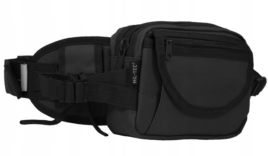 Сумка поясна велика Mil-Tec Hip Bag Large Black 13513002