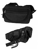 Сумка поясна велика Mil-Tec Hip Bag Large Black 13513002, фото 4