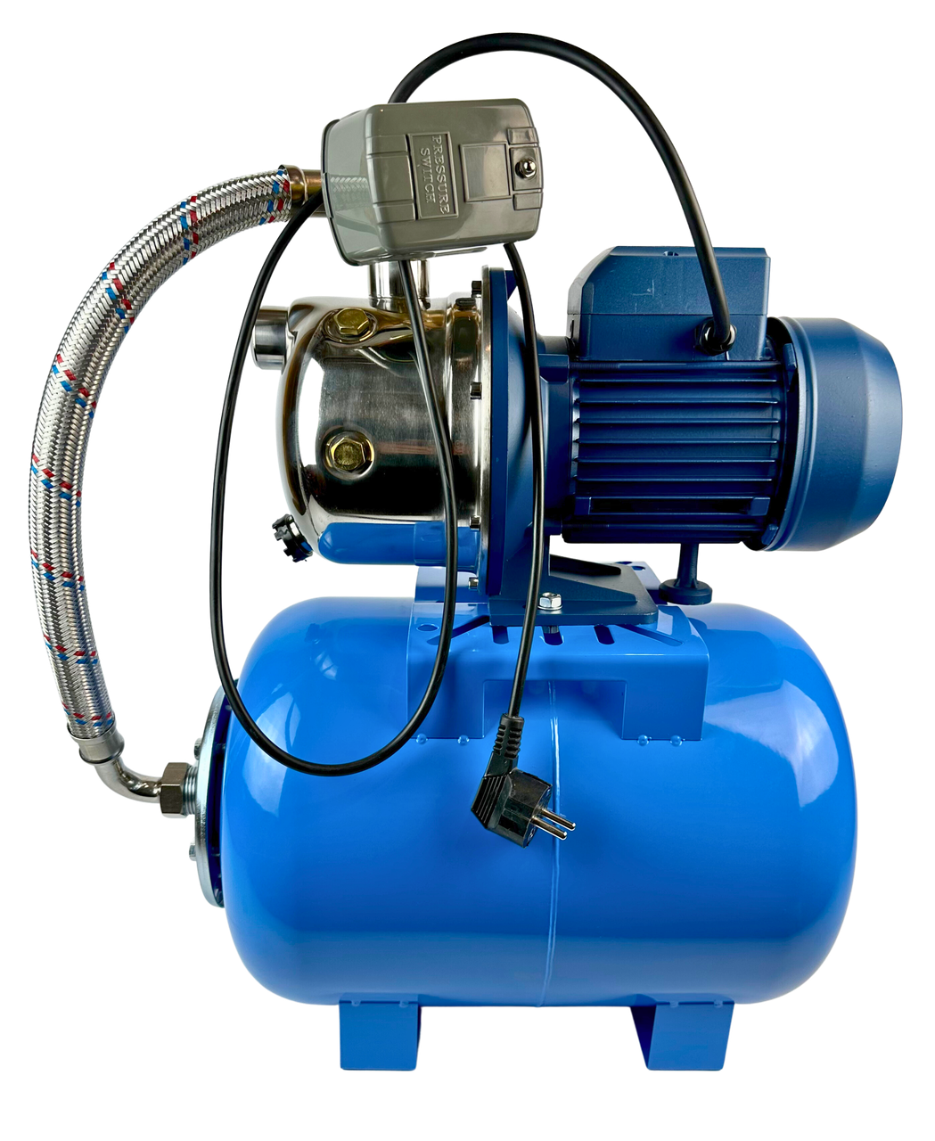 Насосна станція JS100 1.1 кВт Польща на баку 24 літри 2 роки ГАРАНТІЇ