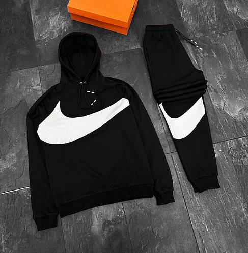 Nike big swoosh rouge cheap