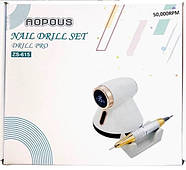 Фрезер для манікюру Nail Drill ZS-615 80 Вт 45000об/м апарат для нігтів PROFESSIONAL Drill pro zs 615, фото 4
