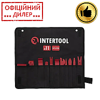 Набор съемников клипс и обшивки салона 11 шт INTERTOOL AT-0152