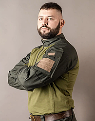 Армійська сорочка убакс бойова для ЗСУ MILIGUS олива Військова кофта ubacs olive штурмова розмір L50