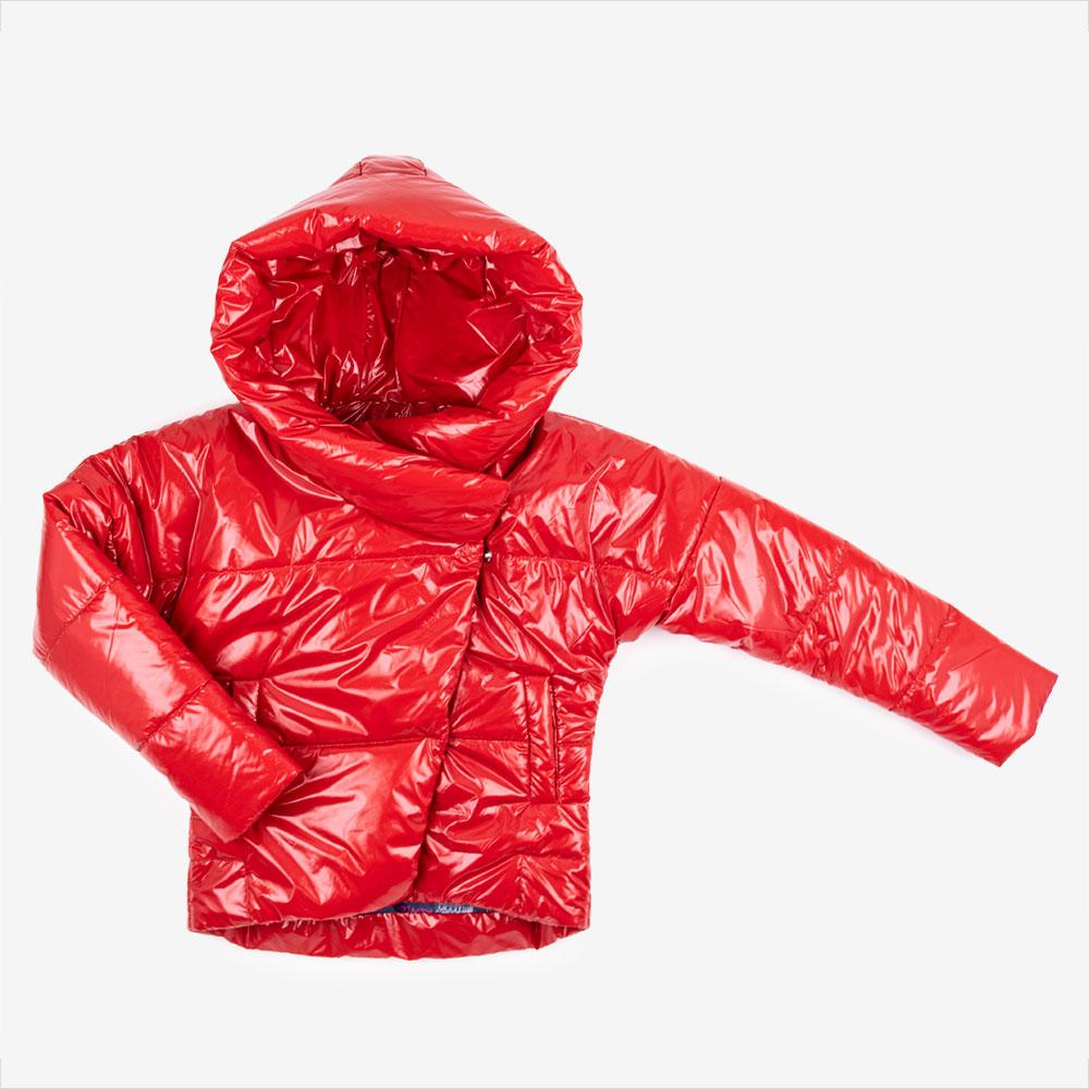 Куртка демісезонна для дівчаток AMD арт.20754 червоний 152(р)
