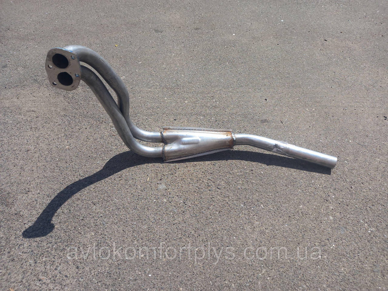 Приймальна труба ВАЗ 2101 / 2102 / 2106 Полмостров, фото 1